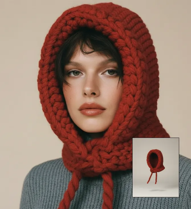 STYLE HAT ON MODEL